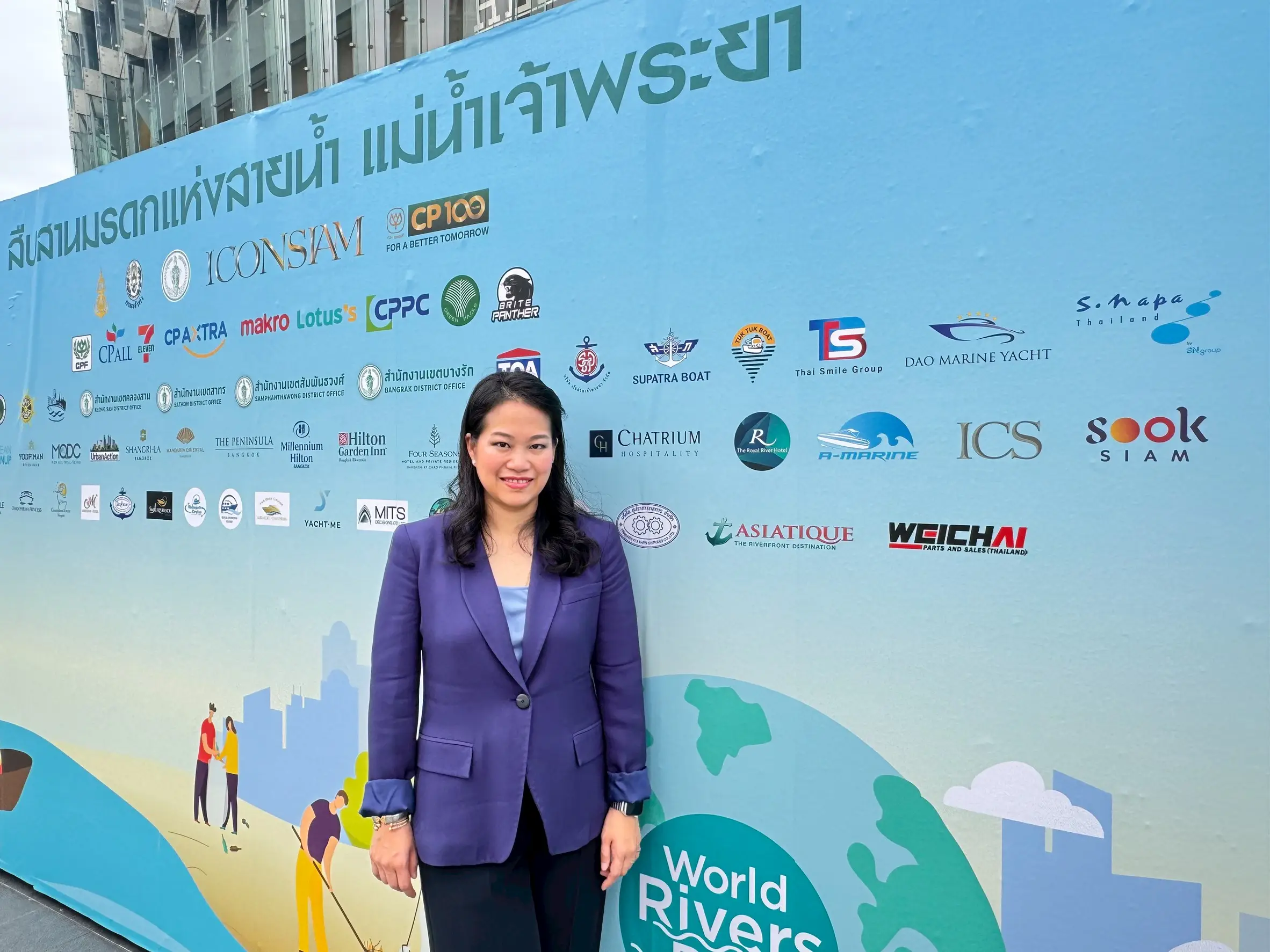 S.Napa Joins Forces with ICONSIAM to Restore and Conserve the Chao Phraya River.
